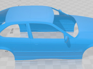 3 Series E36 Compact 1994 Printable Body Car 3D 프린트 모델