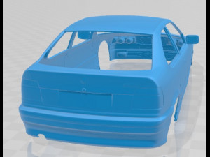 3 Series E36 Compact 1994 Printable Body Car 3D 프린트 모델
