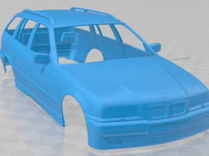 3 Series E36 Touring 1994 Printable Body Car 3D Print Model