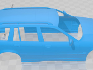 3 Series E36 Touring 1994 Printable Body Car 3D Print Model