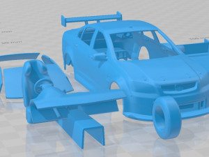 Holden Commodore V8 Supercar 2012 Printable Car 3D प्रिंट मॉडल