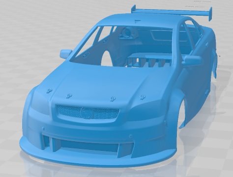 Holden Commodore V8 Supercar 2012 Printable Body Car 3D Принт Модель .c4d .max .obj .3ds .fbx .stl .blend 