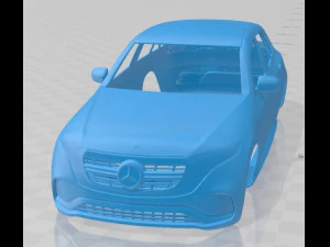 Mercedes Benz EQC AMG 2020 Printable Body Car 3D Print Model