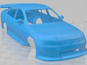 Holden Commodore Race Car Sedan 1997 Printable Body Car 3D Print Model