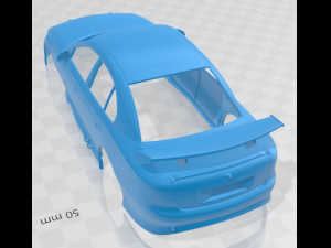 Holden Commodore Race Car Sedan 1997 Printable Body Car 3D Print Model