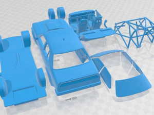 Holden Torana 4 Door Race Car 1977 Printable 3D Print Model