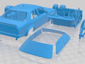 Holden Torana 4 Door Race Car 1977 Printable 3D 프린트 모델
