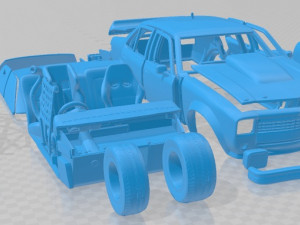 Holden Torana 4 Door Race Car 1977 Printable 3D Print Model