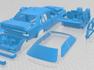 Holden Torana 4 Door Race Car 1977 Printable 3D Print Model