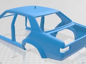 Holden Torana 4 Door Race Car 1977 Printable 3D Print Model