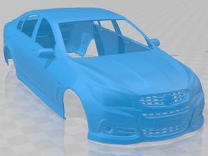 Holden VF Commodore Calais V SSV 2013 Printable Body Car Modello di stampa 3D