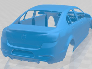 Holden VF Commodore Calais V SSV 2013 Printable Body Car Modello di stampa 3D