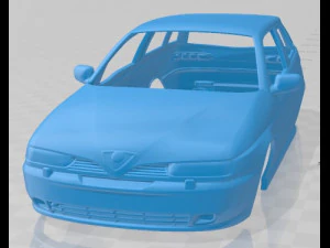 アルファ ロメオ 145 1994 印刷可能なボディカー 3Dプリントモデル