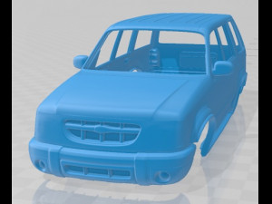 Explorer 1994 Printable Body Car 3D Print Model