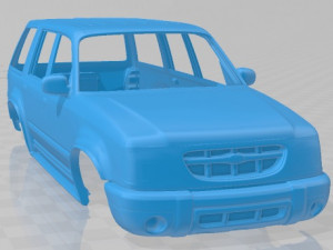Explorer 1994 Printable Body Car 3D Print Model