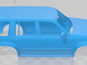 Explorer 1994 Printable Body Car 3D Print Model