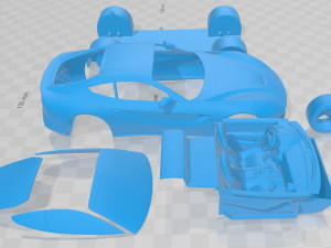Ferrari F12 Berlinetta 2017 Printable Car Modelo de impresión 3D