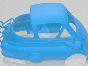 Isetta 250 1955 Printable Body Car 3D Print Model