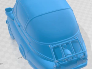Isetta 250 1955 Printable Car 3D Print Model