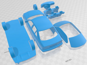 3 Series Sedan 1994 Printable Car 3D Принт Модель
