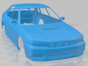 Subaru Legacy 1994 Printable Body Car 3D-Druckmodell