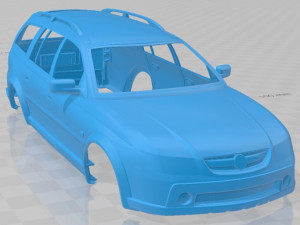 Holden Adventra LX6 VZ 2005 Printable Body Car Modèles 3D en vedette
