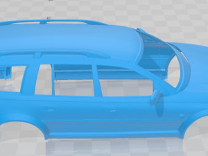 Holden Adventra LX6 VZ 2005 Printable Body Car Modèles 3D en vedette