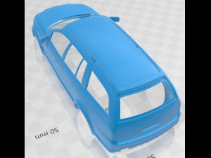 Holden Adventra LX6 VZ 2005 Printable Body Car Modèles 3D en vedette