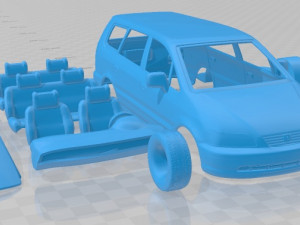 Honda Odyssey 1994 Printable Car Modèles 3D en vedette