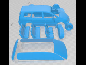 Honda Odyssey 1994 Printable Car 3D Print Model