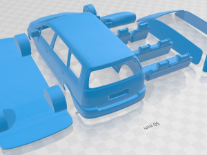 Honda Odyssey 1994 Printable Car Modèles 3D en vedette