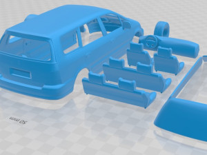 Honda Odyssey 1994 Printable Car Modèles 3D en vedette