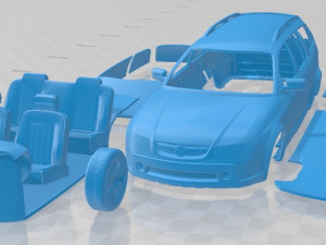Holden Adventra LX6 VZ 2005 Printable Car 3Dプリントモデル