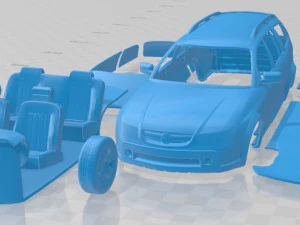 Holden Adventra LX6 VZ 2005 Yazdırılabilir Araba 3D Baskı Modeli