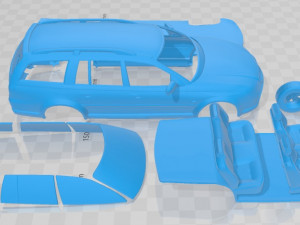 Holden Adventra LX6 VZ 2005 Printable Car Modelo de Impressão 3D