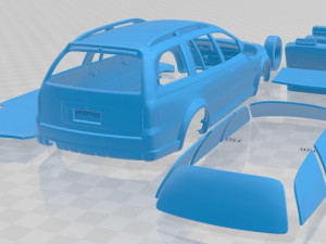 Holden Adventra LX6 VZ 2005 Printable Car Modelo de Impressão 3D