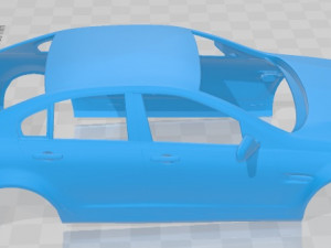 Holden Commodore VE Sedan 2012 Printable Body Car Modèles 3D en vedette