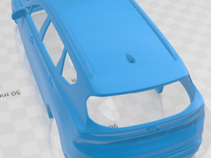 Hyundai SantaFe 2021 Printable Body Car 3D Принт Модель