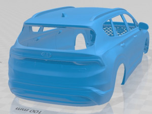 Hyundai SantaFe 2021 Printable Body Car 3D Принт Модель
