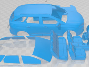 Peugeot 3008 2019 Printable Car 3D Принт Модель