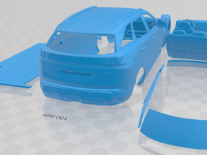 Peugeot 3008 2019 Printable Car 3D Принт Модель