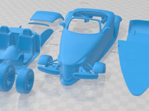 Carro para impress&atilde;o Plymouth Prowler 1999 Modelo de Impressão 3D