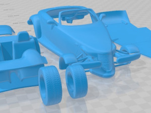 Plymouth Prowler 1999 Printable Car 3D प्रिंट मॉडल