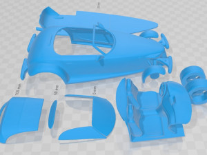 Plymouth Prowler 1999 Printable Car 3D प्रिंट मॉडल