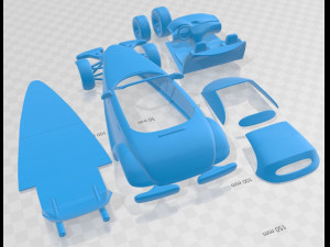 Plymouth Prowler 1999 Printable Car 3D प्रिंट मॉडल