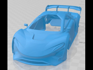 Techrules AT96 TREV 2016 Printable Body Car 3D Baskı Modeli