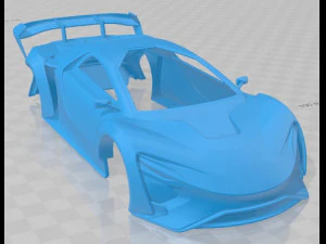 Techrules AT96 TREV 2016 Printable Body Car 3D Print Model
