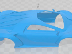 Techrules AT96 TREV 2016 Printable Body Car 3D Print Model