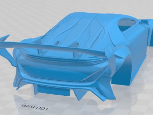 Techrules AT96 TREV 2016 Printable Body Car 3D-Druckmodell
