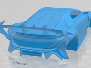 Techrules AT96 TREV 2016 Printable Body Car 3D Print Model